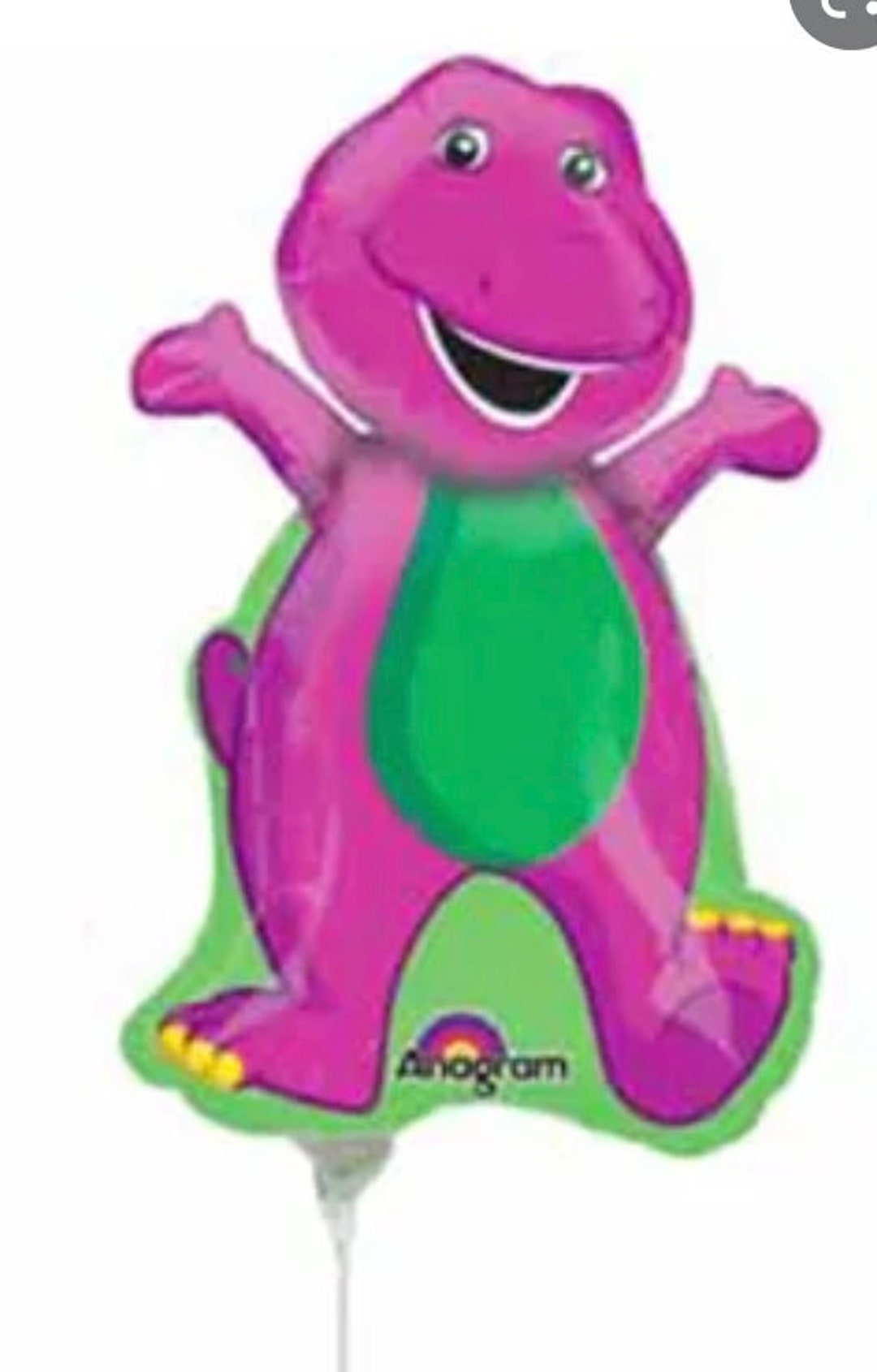 14 BARNEY the Purple Dinosaur Mini Shape Balloon - Etsy New Zealand 14 BARNEY the Purple Dinosaur Mini Shape Balloon - Etsy New Zealand