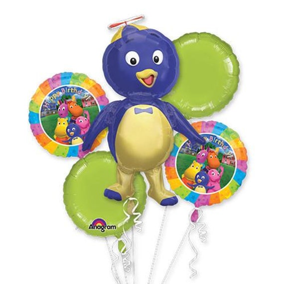 BACKYARDIGANS BALLOON BOUQUET Kit Large Shape Foil Mylar Etsy