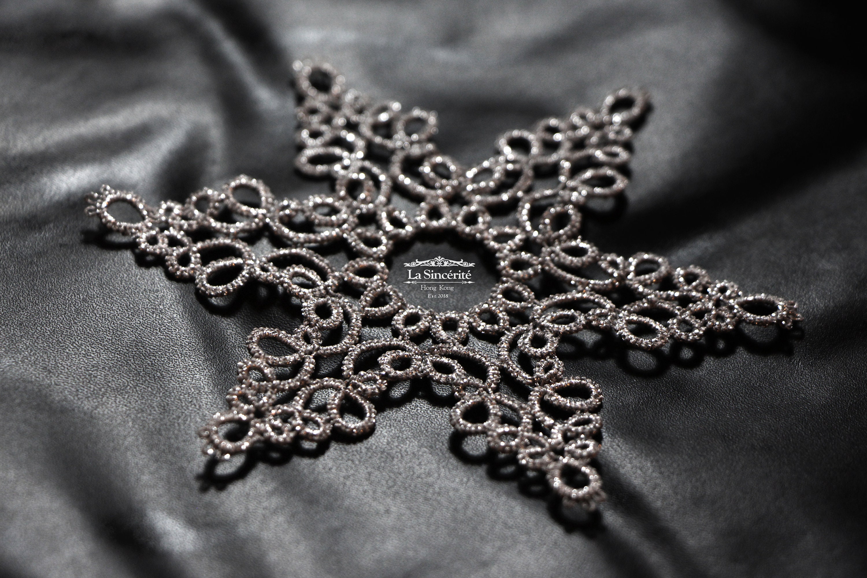 Original Tatting Snowflake Pattern Shuttle Tatting Tutorial Etsy