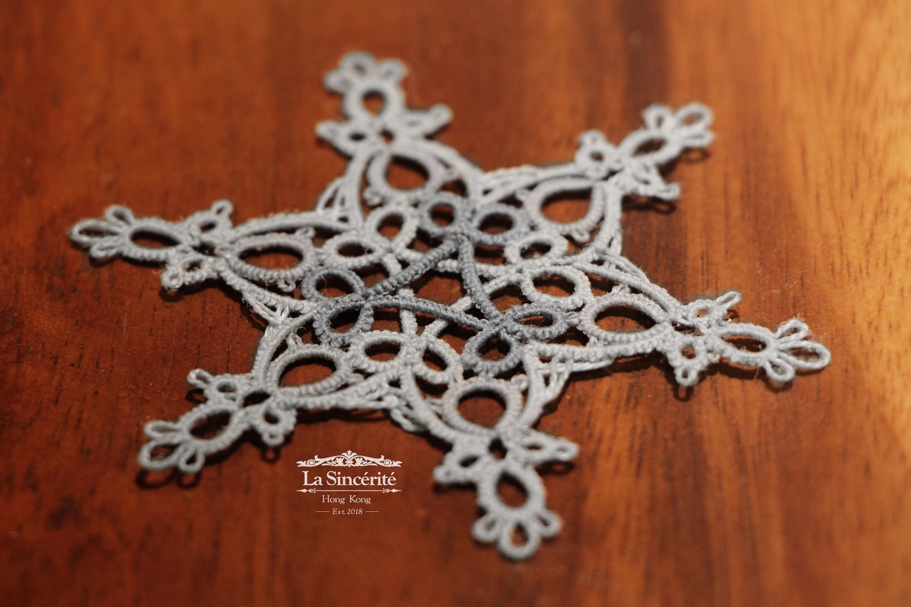 Tatting Snowflake Pattern Shuttle Tatting Tutorial Tatting Etsy