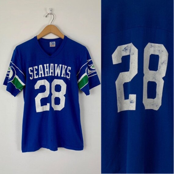 Vintage 80s Seattle Seahawks Tshirt // 1980s Seaha