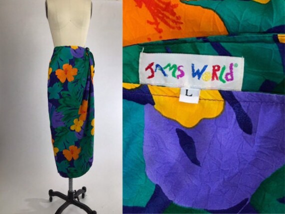 Vintage 70s Jams World Skirt // 1970s Jams World W