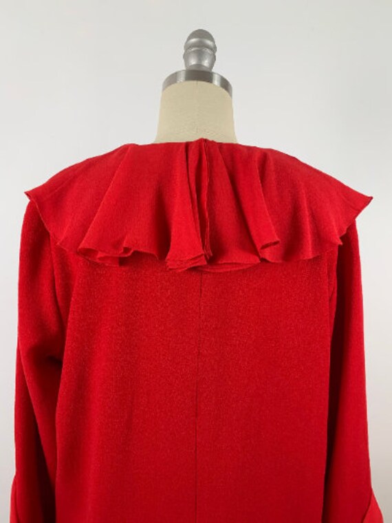 Vintage 80s Bill Blass Dress // 1980s Couture Des… - image 7