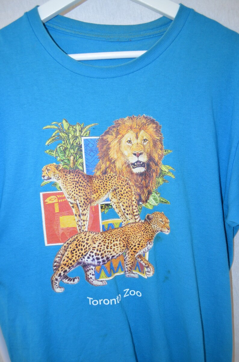 Toronto Zoo Blue Tee Men\u2019s