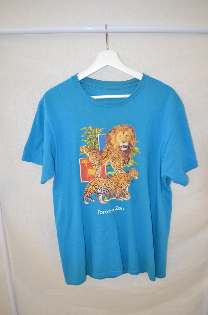 Toronto Zoo Blue Tee Men\u2019s