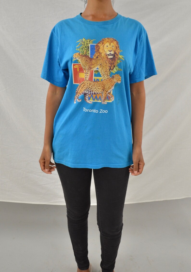 Toronto Zoo Blue Tee Men\u2019s