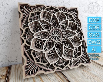 Download Multilayer Mandala Etsy