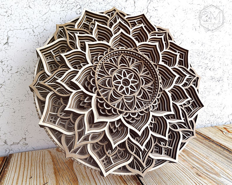 Free Free Layered Mandala 488 SVG PNG EPS DXF File