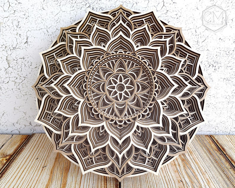 Free Free 256 Layered Paper Cut Mandala SVG PNG EPS DXF File