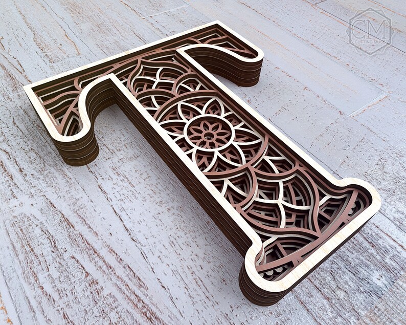 Free Free Layered Letters Svg Files 158 SVG PNG EPS DXF File