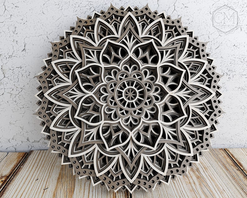 Free Free 146 Design Layered Mandala SVG PNG EPS DXF File