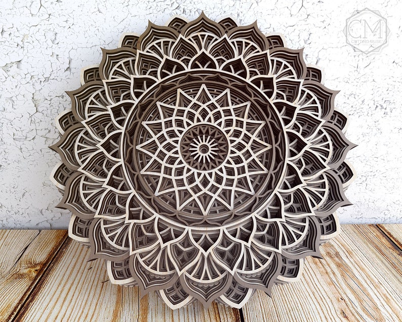 Free Free 136 Design Layered Mandala SVG PNG EPS DXF File