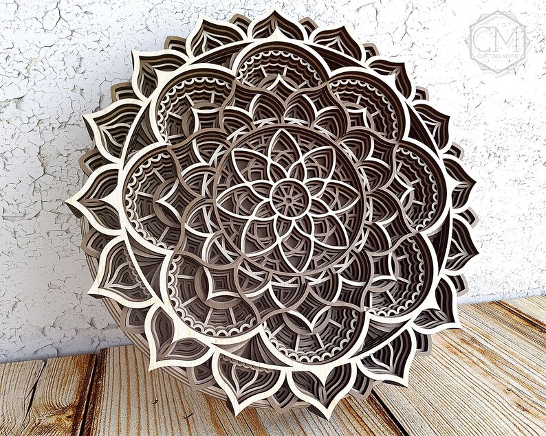 Free Free 321 Design Layered Mandala SVG PNG EPS DXF File