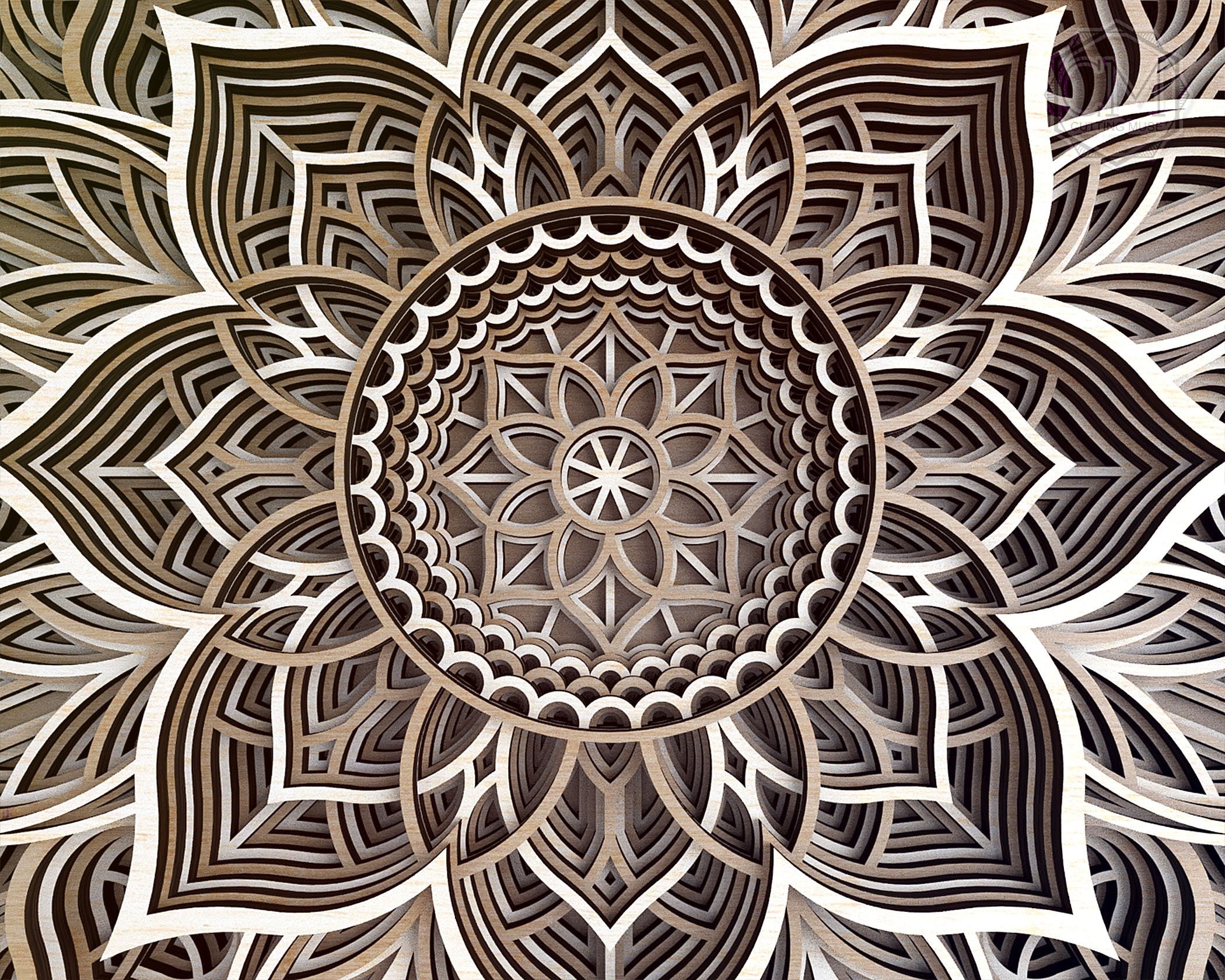 Free Free 136 Design Layered Mandala SVG PNG EPS DXF File