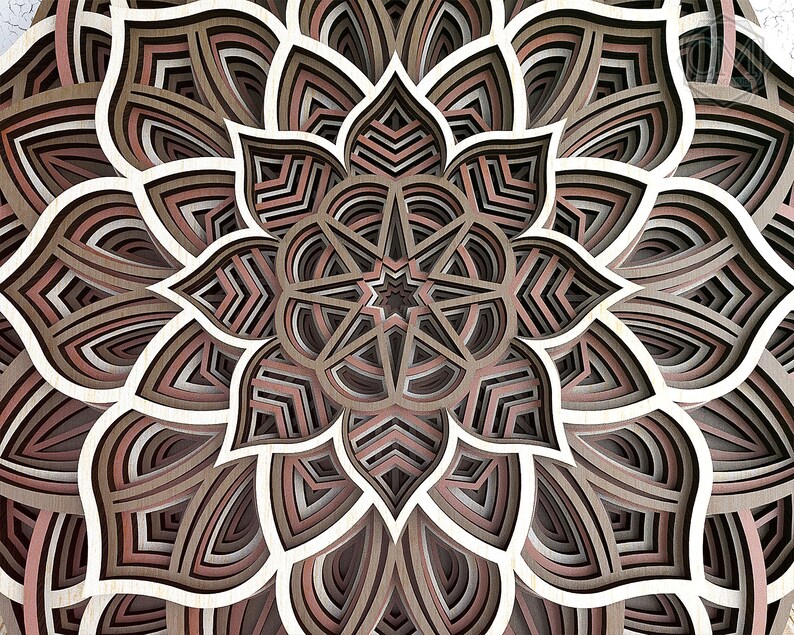 Download Mandala Svg Template M017 Laser Cut Mandala Dxf Layered Laser Cut Mandala Multilayer Mandala Design Multilayer Mandala Svg For Cricut Craft Supplies Tools Blueprints Patterns Brainchild Net