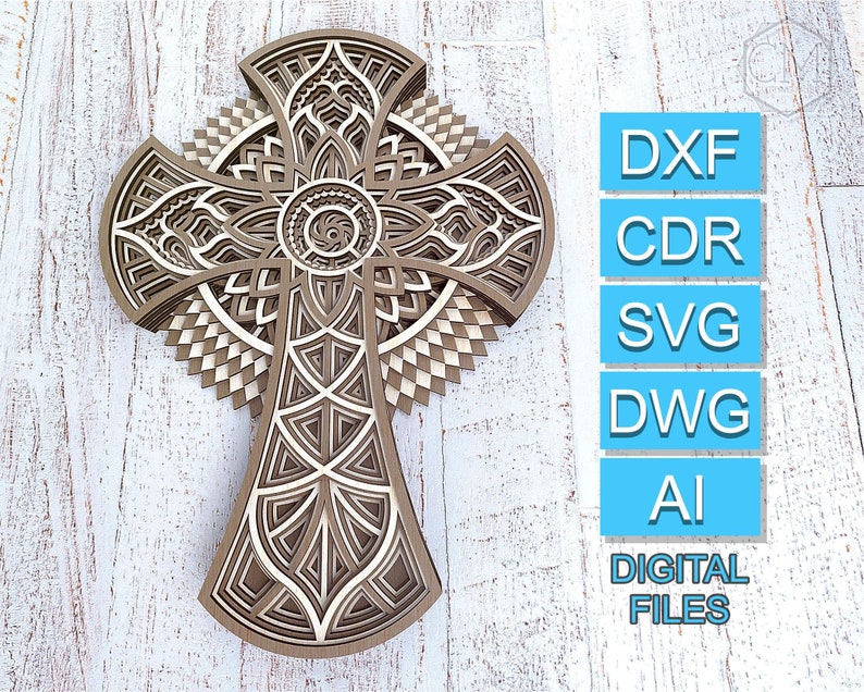 Free Free 262 Layered Cross Mandala Svg SVG PNG EPS DXF File