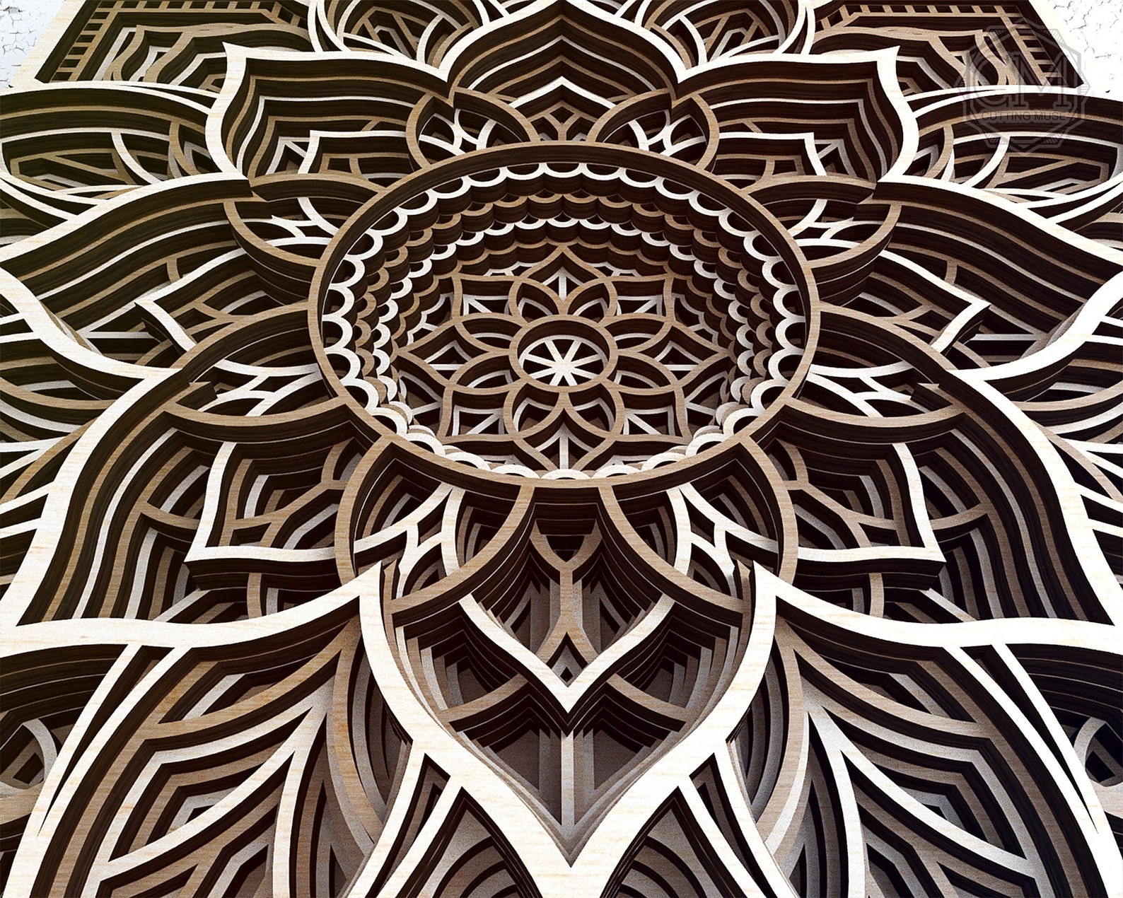 Free Free 341 Etsy Layered Mandala SVG PNG EPS DXF File