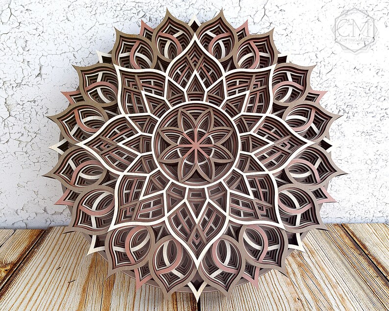 Free Free Design Layered Mandala 148 SVG PNG EPS DXF File