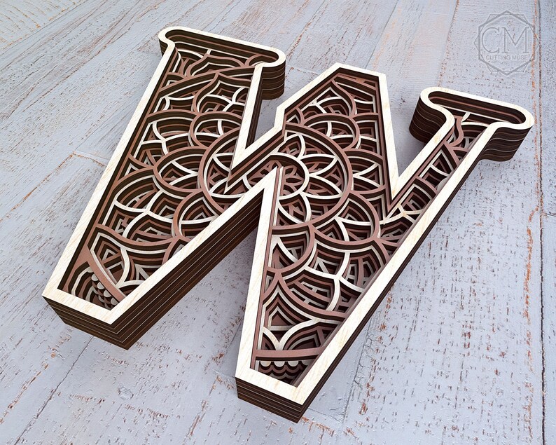 Free Free Layered Letter Svg Free 605 SVG PNG EPS DXF File