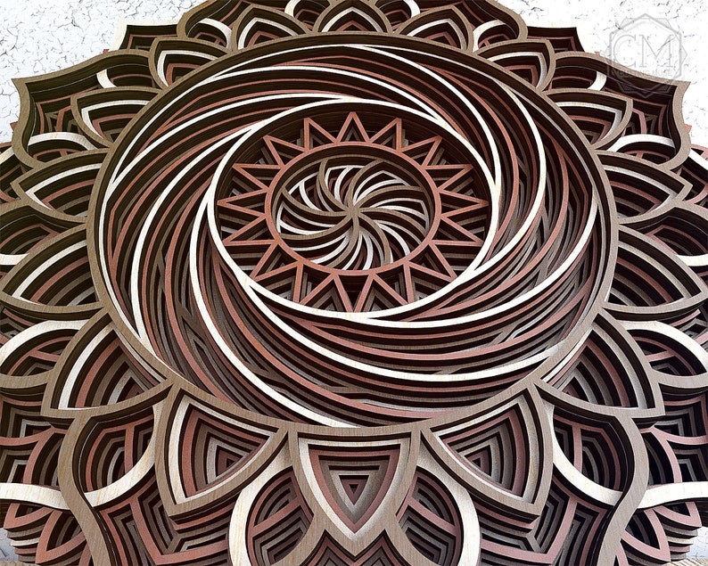 Free Free Layered Paper Cut Mandala 676 SVG PNG EPS DXF File