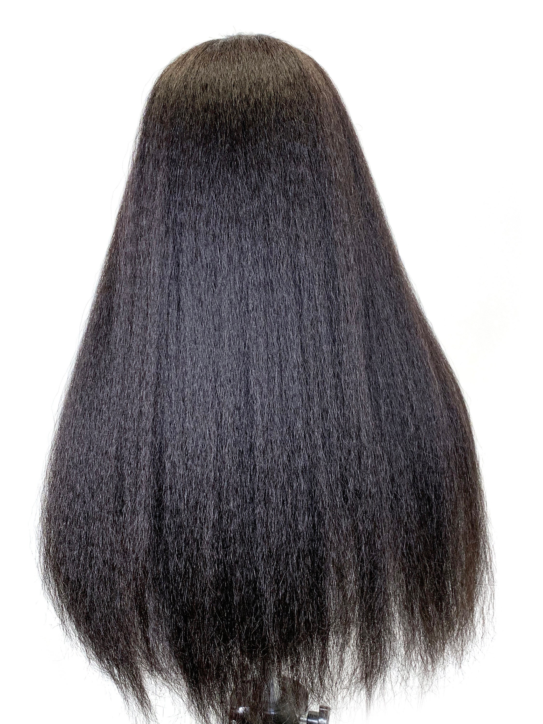 100 Human Hair U Part Hair Piece Made With Kinky Straight Etsy