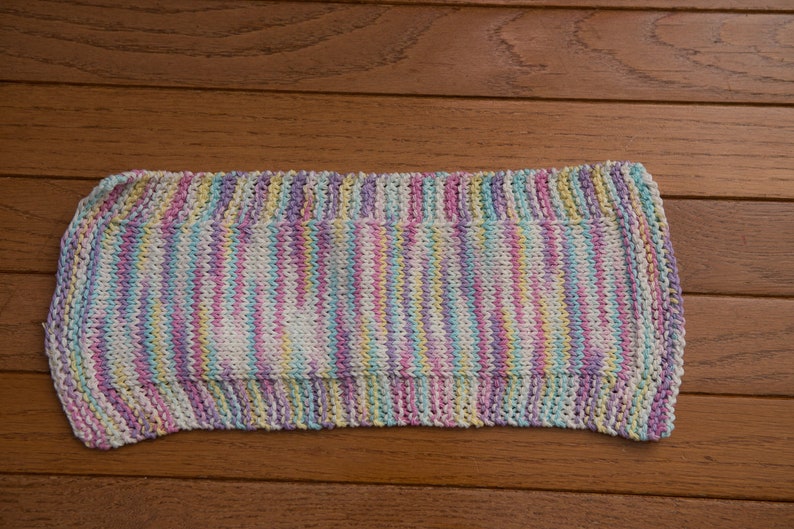 Knit Burp Cloth for Baby Etsy