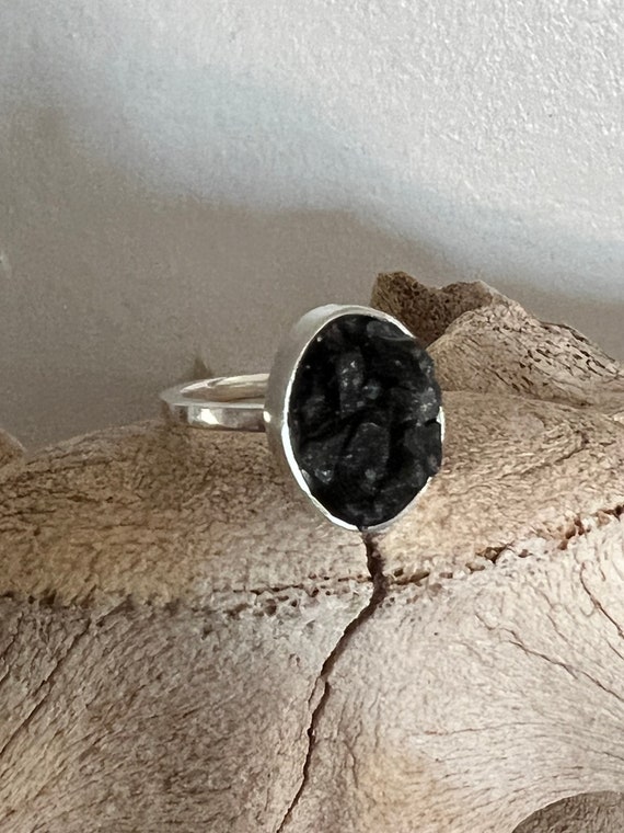 Black Rock Ring Etsy Australia