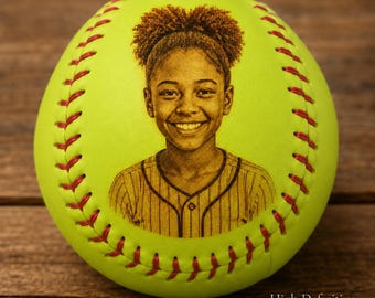 Personalized Softball Gifts for Coaches | Bulk Player Photo Charms | End of Season Awards | Custom Team Keepsakes