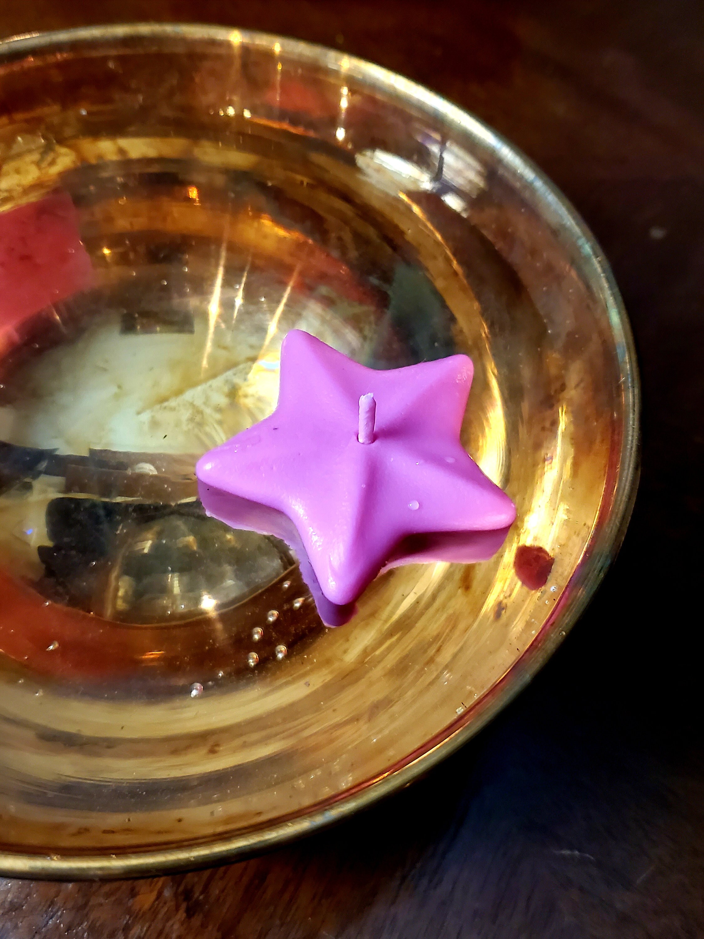 6 9 12 Floating Star Candle Bath Candle Candle Star Etsy UK