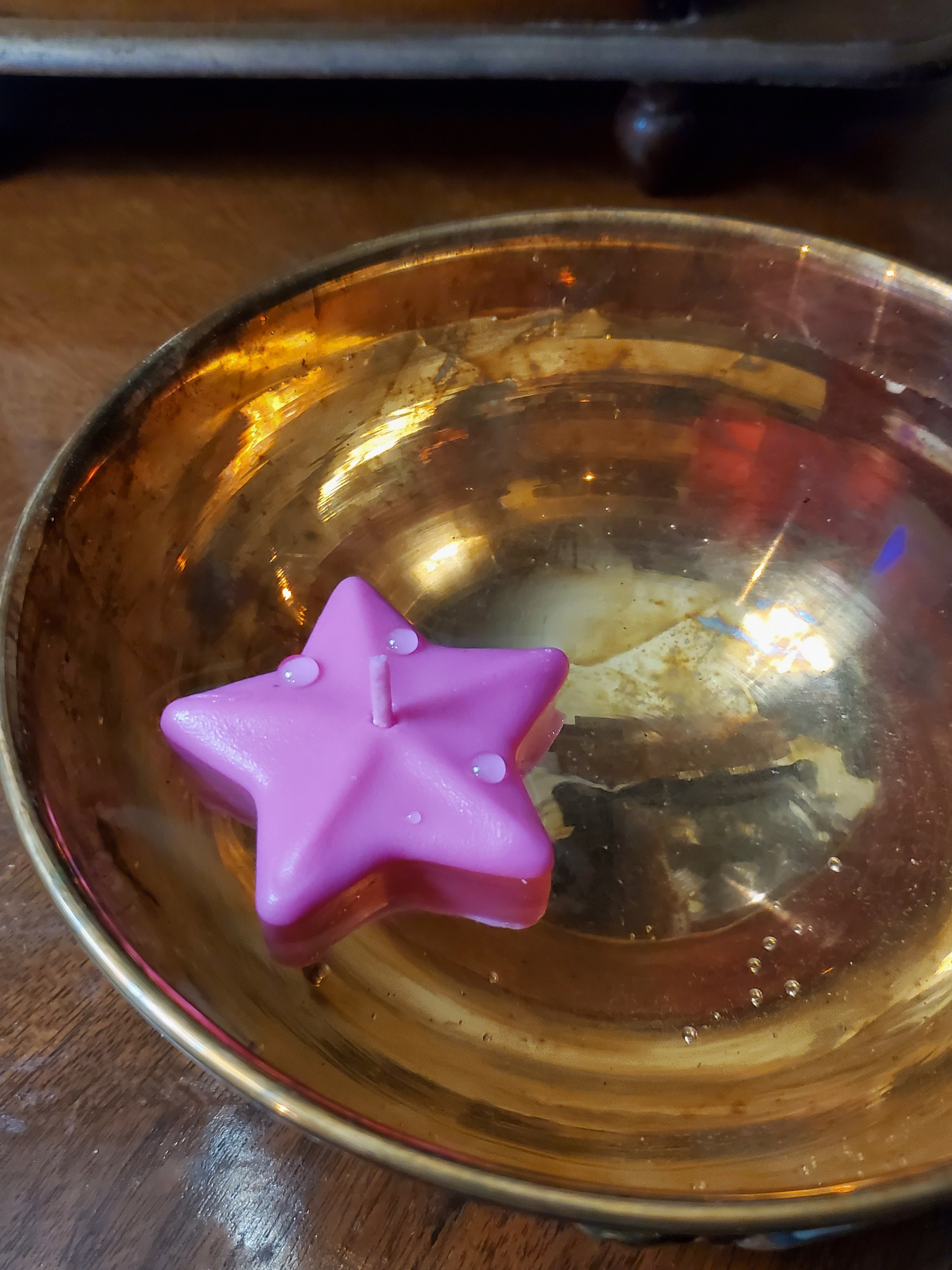 6 9 12 Floating Star Candle Bath Candle Candle Star Etsy