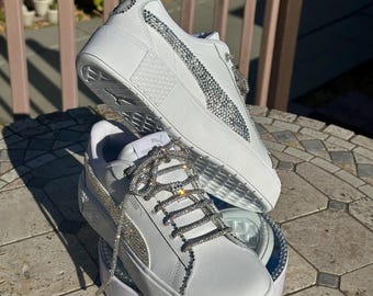 Chaussures Puma bling bling mariage, chaussures d'anniversaire