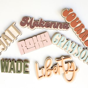 Personalized Magnet, Magnets for fridge, Kids name magnets for refrigerator, Kids Magnet For Artwork Display, Easter Basket, Locker Decor