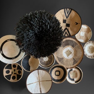 Decoração de parede para chapéu Juju 80 cm 31&quot; Preto ou vermelho, Decoração de parede Juju, Decoração de parede Juju, Decoração de penas, Decoração de parede de penas, Chapéu Juju, Decoração de penas