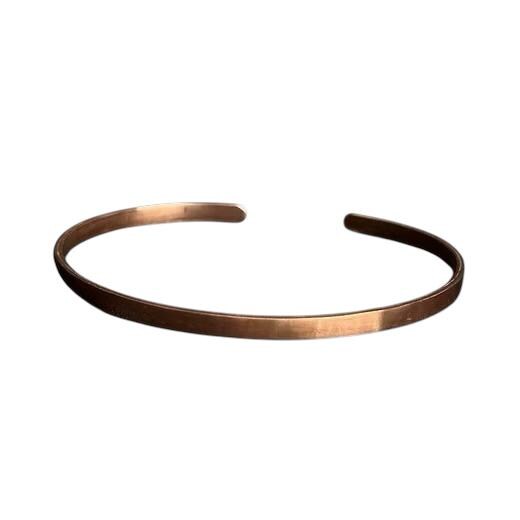 Horizon Copper Snare Wire Bangle, Conservation Jewellery, Wildlife