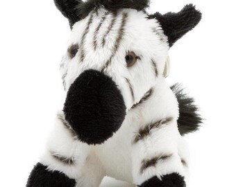 Llavero de peluche de 10 cm, fabricado en Sudáfrica, con diseño de leopardo, órix, suricata, cebra y pingüino. Llavero suave de fauna africana.
