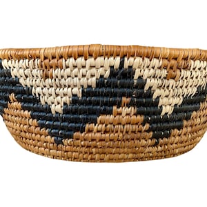 Zulu Traditional Open Basket 31cm 12.2&quot;, Basket South African, Basket woven, Basket Unique, African Baskets, Home Decor Basket