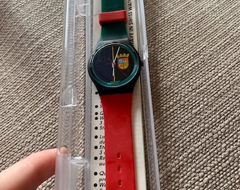 VERY Good Condition 1986 Maxi Swatch, 'sir Swatch', MGB111 Unique