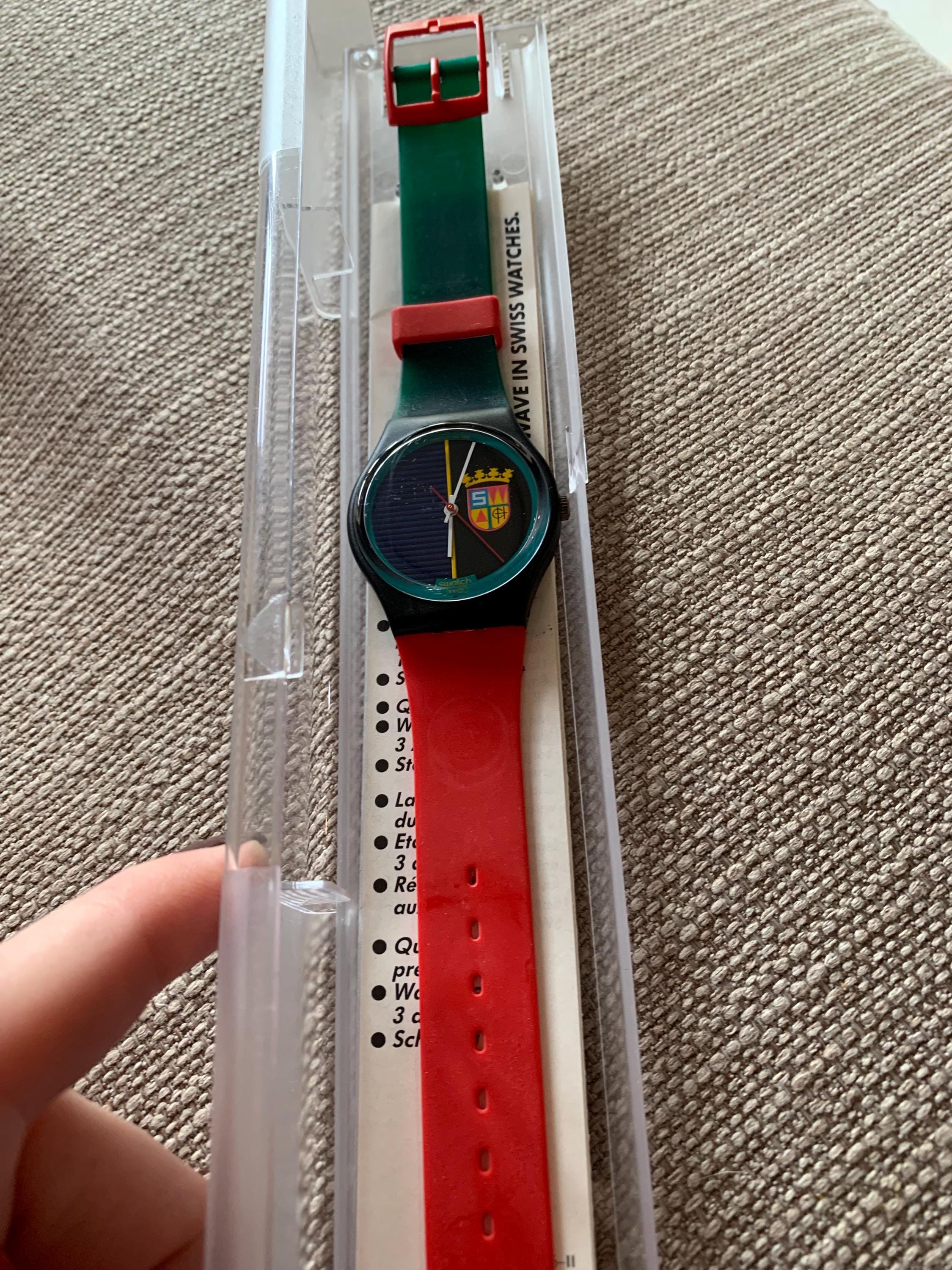 1986 Swatch Watch - Etsy