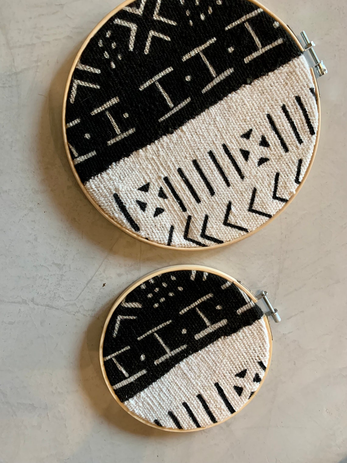 Mud Cloth Wall Art Abstract Wall Art Boho Wall Art African Etsy