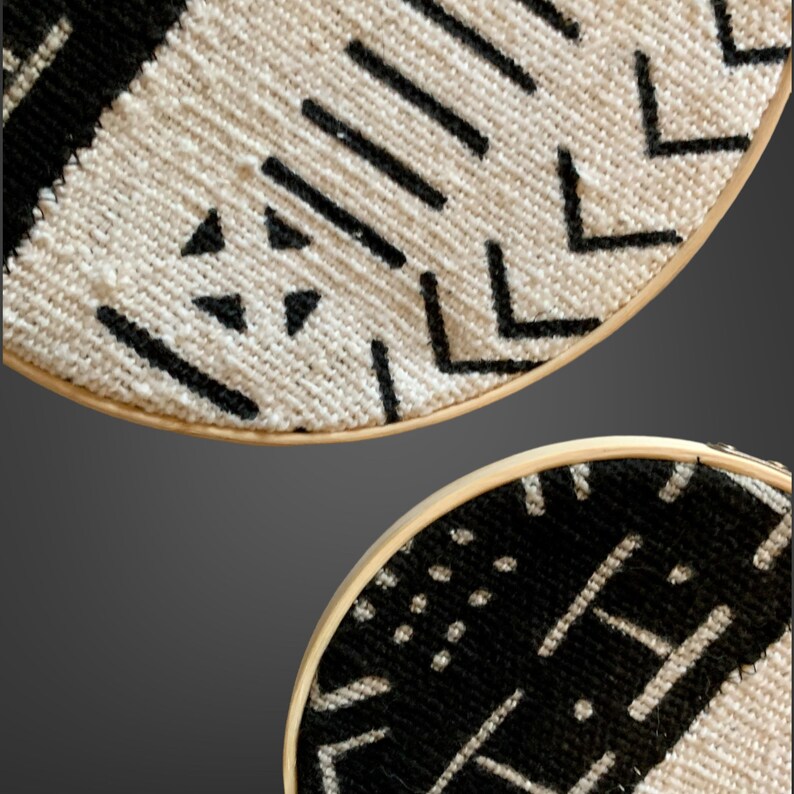 Mud Cloth Wall Art Abstract Wall Art Boho Wall Art African Etsy