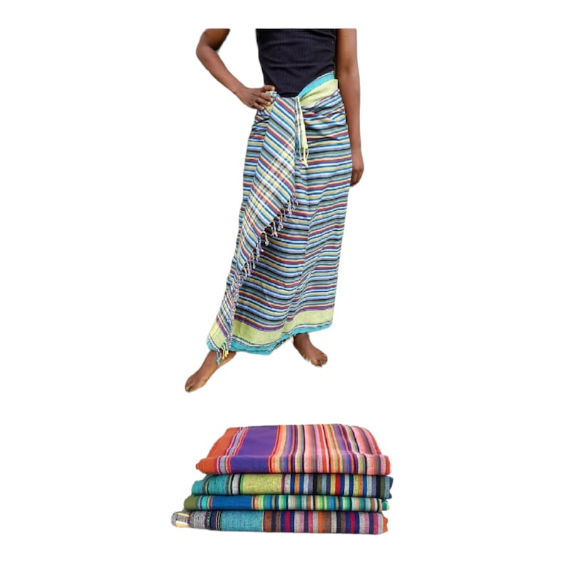 Kikoi Throw, Kikoi Sarong, Kenyan Sarong, African Print, African Fabric, Kenyan Kikoi, Beach Wrap, Scarf, Bed Throw, Sofa Throw Swahili Wrap