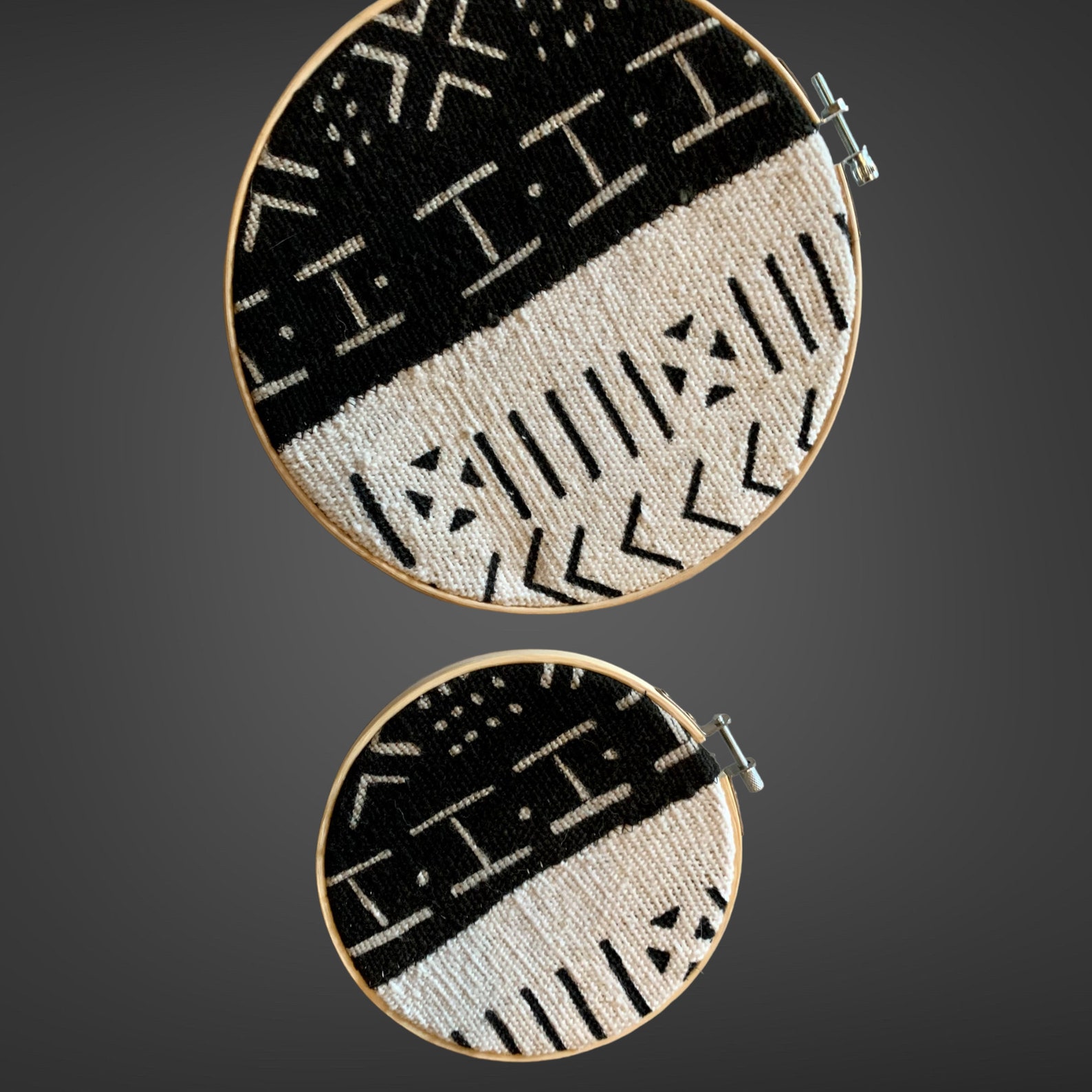 Mud Cloth Wall Art, Abstract Wall Art, Boho Wall Art, African Decor