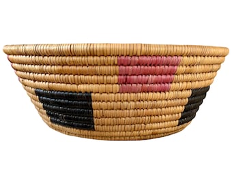 ズールー族の伝統的なオープンバスケット 31 cm 12.2インチ