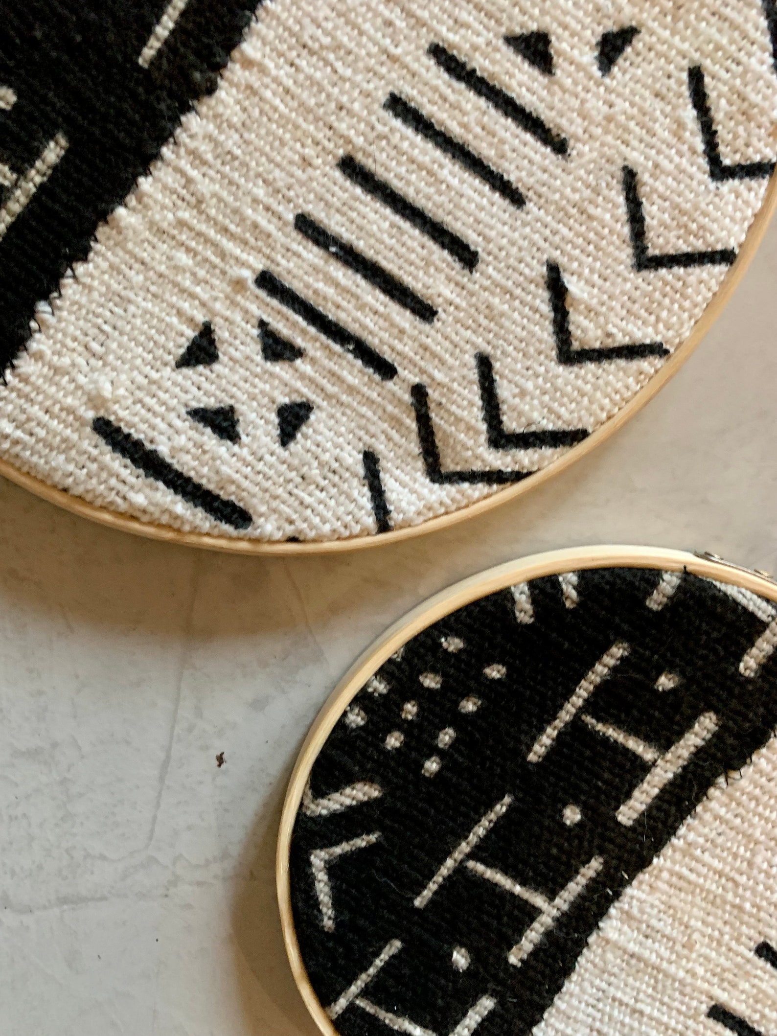 Mud Cloth Wall Art, Abstract Wall Art, Boho Wall Art, African Decor