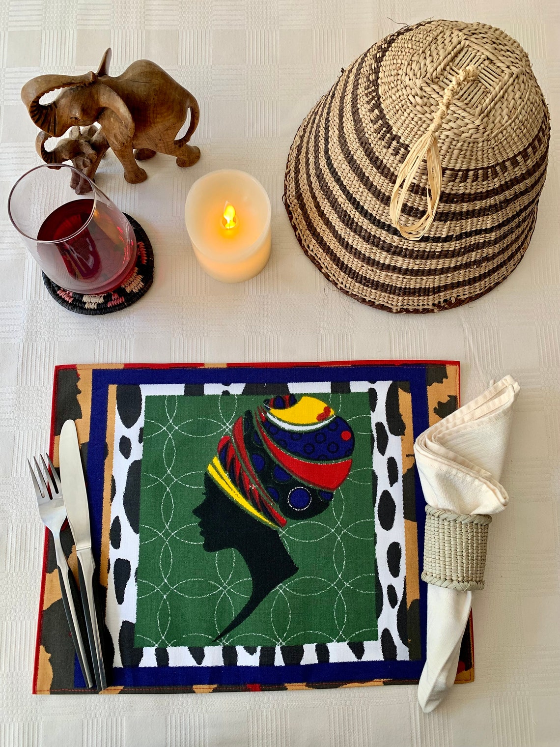South African Placemats South African Table Decor Wedding Etsy