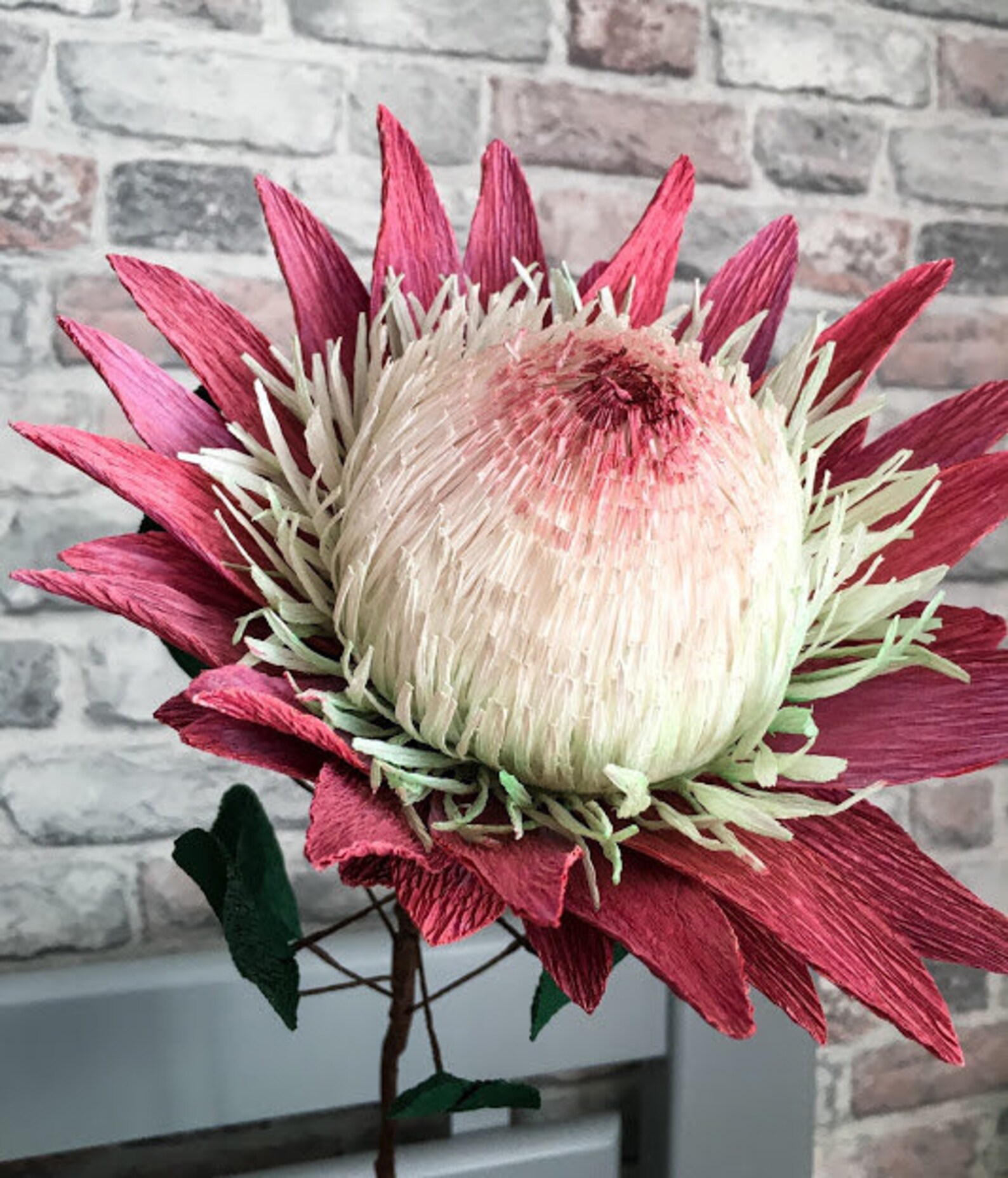 Protea Paper Flower Templates/diy Paper Flowers/diy Paper Etsy
