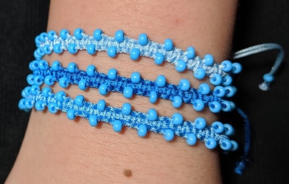 Bollywood macrame bracelet clearance