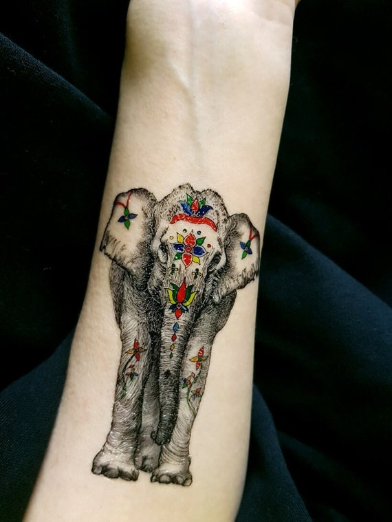 Elephant Tattoo Design Rkstattoo - Best Tattoo Artist In Goa - Top Tattoo  Studio India Rk's Ink Xposure