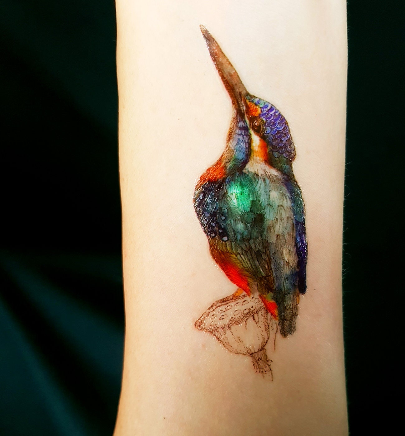 Om Shankar Tattoo Studio - Tattoo # Kingfisher bird tattoo back tattoo best  tattoo studio in Goa India #omshankartattoo #art by Shankar pawar. For more  info visit us at http://www.omshankartattoo.com/latest-update/tattoo- kingfisher-/264?utm_source ...