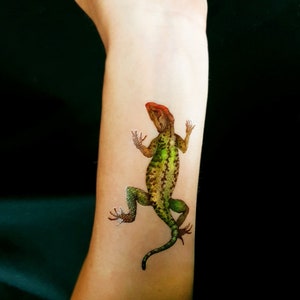 Lizard fake tattoo -  Italia